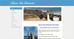 Desktop Screenshot of kauaivowrenewals.com